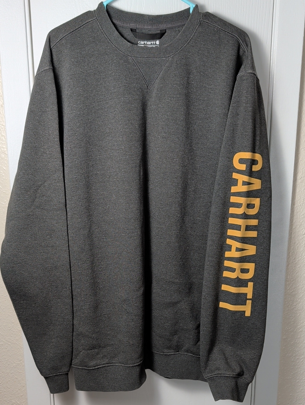Men's LT Carhartt Sweatshirt Large Tall Work Shirt